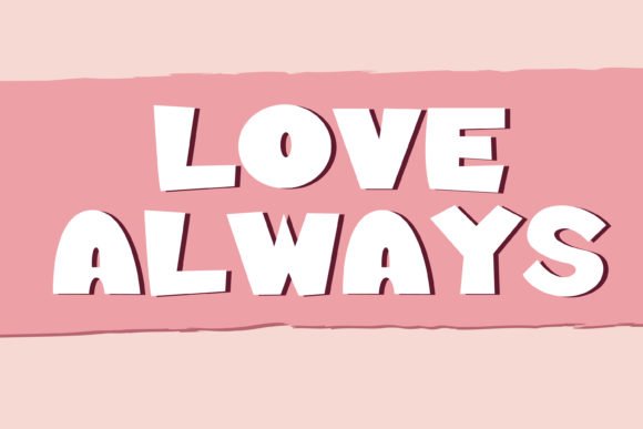 Love Always Font - Featured Image