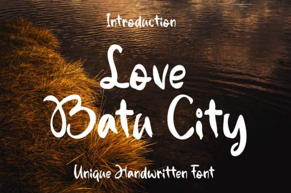 Love Batu City Font - Featured Image