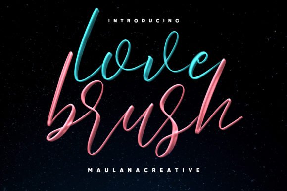 Love Brush Font - Featured Image