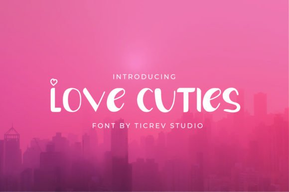 Love Cuties Font - Featured Image