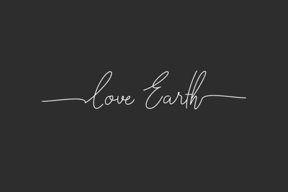 Love Earth Font - Featured Image