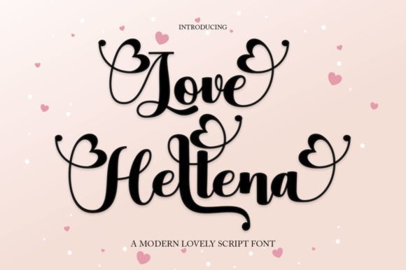 Love Hellena Font - Featured Image