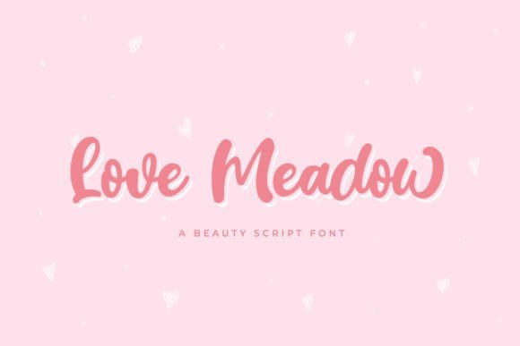 Love Meadow Font - Featured Image