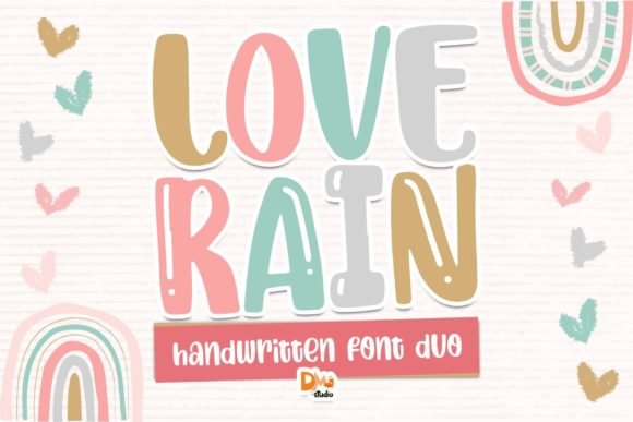 Love Rain Font - Featured Image