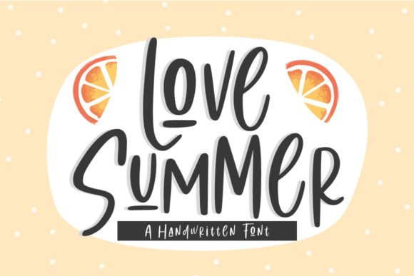 Love Summer Font - Featured Image