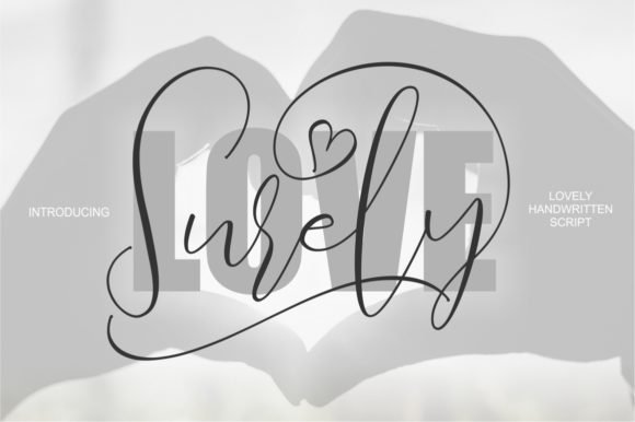Love Surely Font - Featured Image
