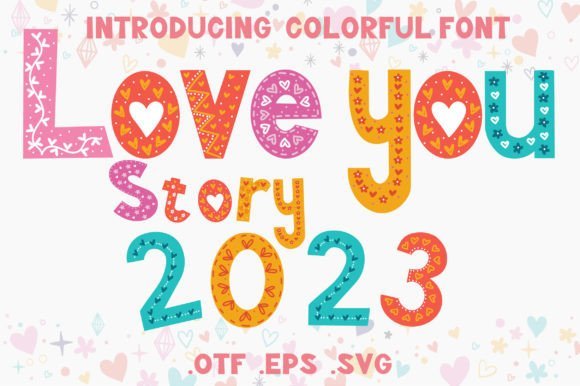 Love You Story Font - Featured Image