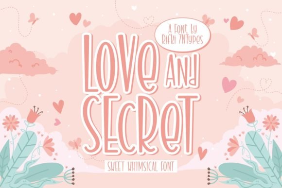 Love and Secret Font - Featured Image