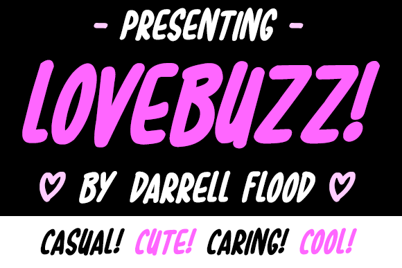 Lovebuzz Font - Featured Image