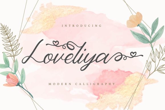 Loveliya Font - Featured Image