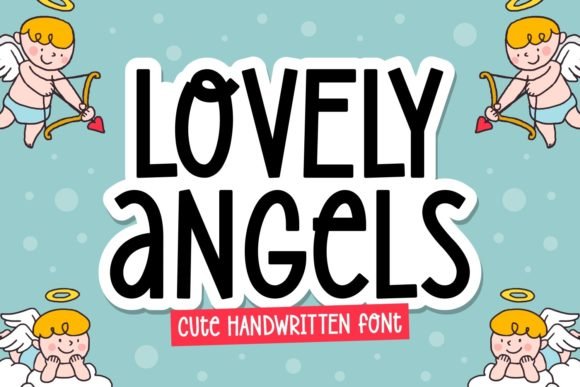 Lovely Angels Font - Featured Image