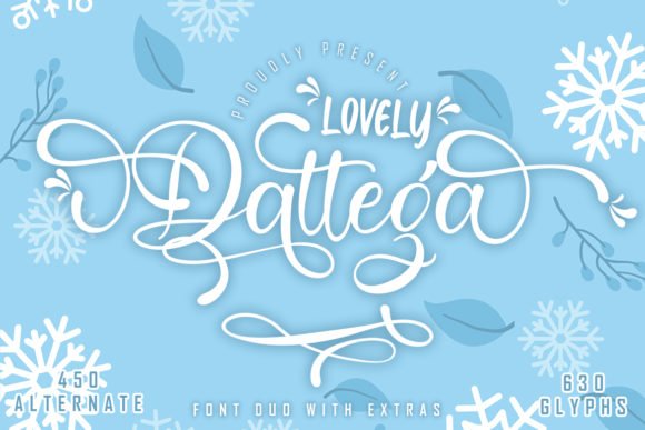 Lovely Dattega Font - Featured Image