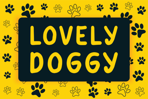 Lovely Doggy Font - Featured Image