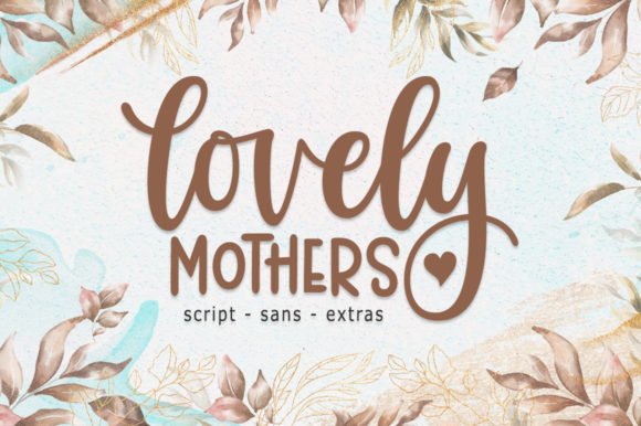 Lovely Mothers Font - Featured Image