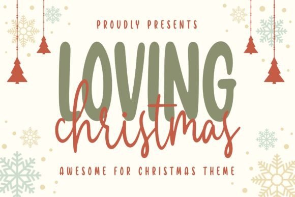 Loving Christmas Font - Featured Image