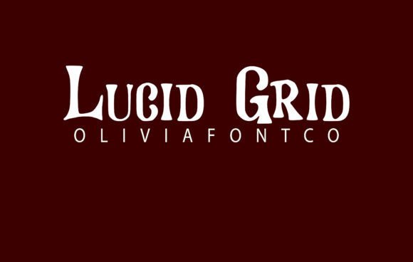 Lucid Grid Font - Featured Image