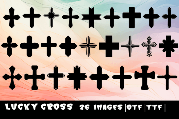 Lucky Cross Font - Featured Image