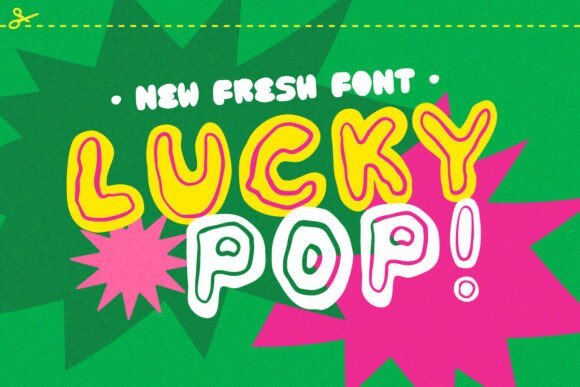 Lucky Pop! Font - Featured Image