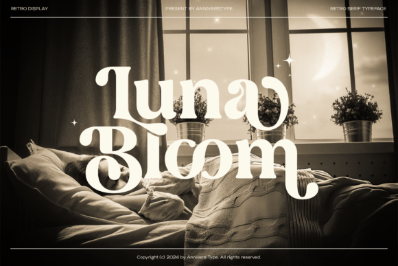 Luna Bloom Font - Featured Image