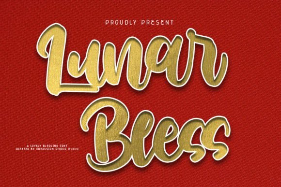 Lunarbless Font - Featured Image