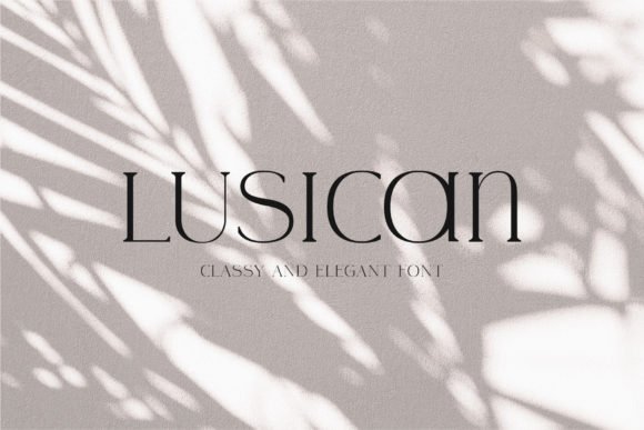 Lusican Font - Featured Image
