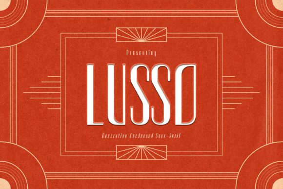 Lusso Font - Featured Image
