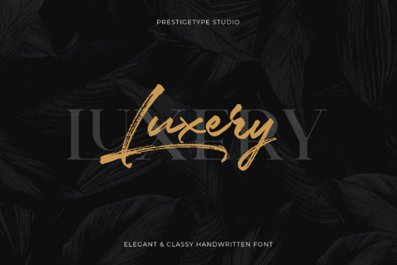 Luxery Font - Featured Image