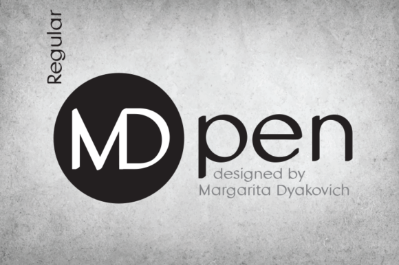 MDpen Font - Featured Image