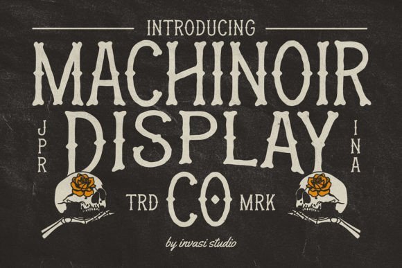 Machinoir Font - Featured Image