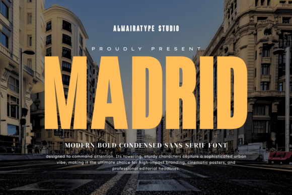 Madrid Font - Featured Image