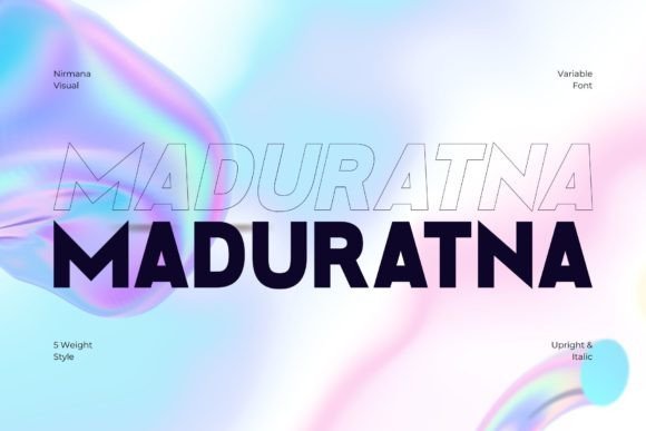 Maduratna Font - Featured Image