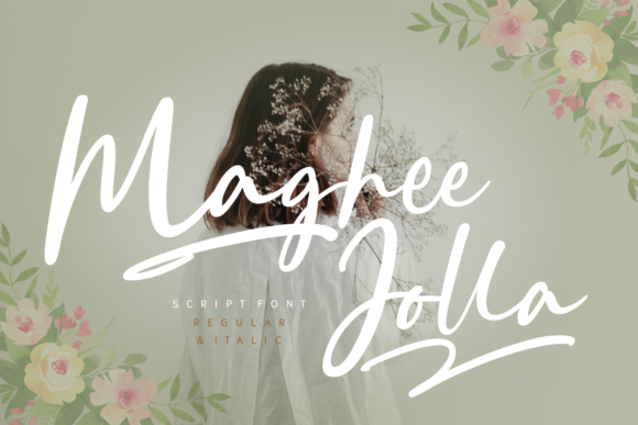 Maghee Jolla Font - Featured Image