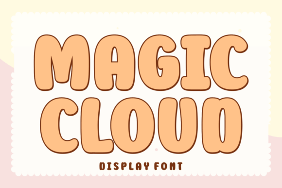 Magic Cloud Font - Featured Image