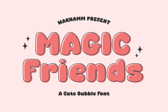Magic Friends Font - Featured Image