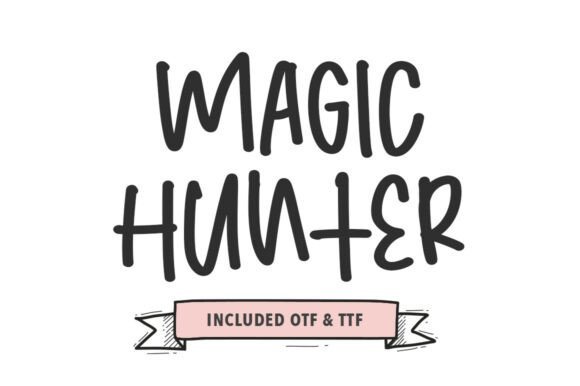 Magic Hunter Font - Featured Image