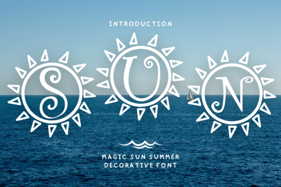 Magic Sun Summer Font - Featured Image