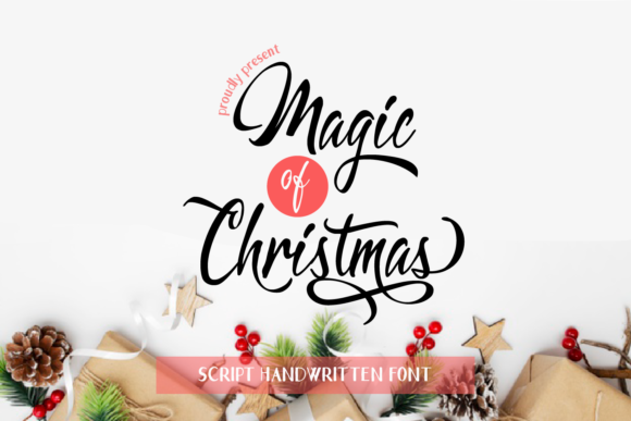 Magic of Christmas Font - Featured Image