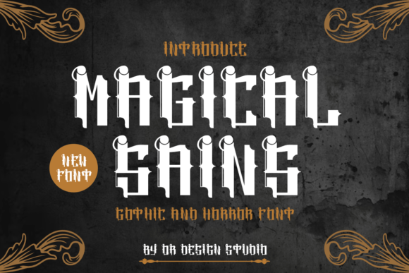 Magical Sains Font - Featured Image