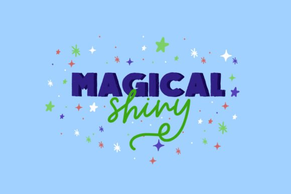 Magical Shiny Font - Featured Image