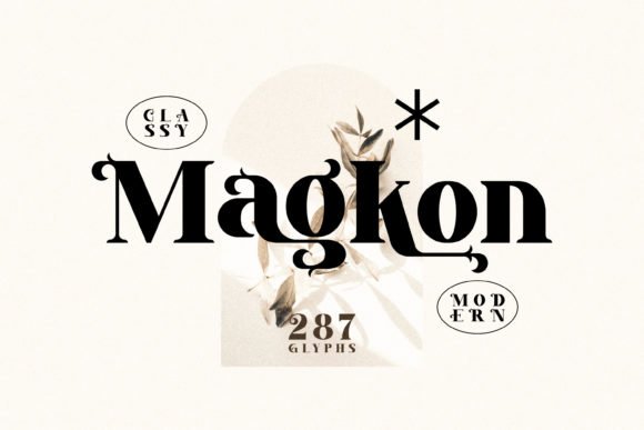 Magkon Font - Featured Image
