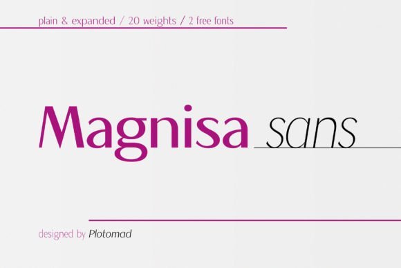 Magnisa Sans Font - Featured Image