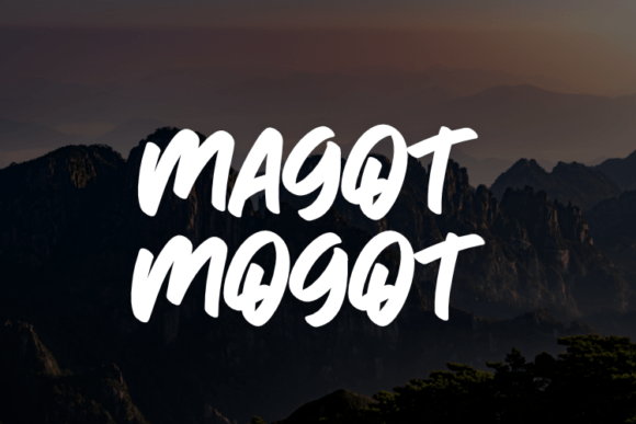 Magot Mogot Font - Featured Image