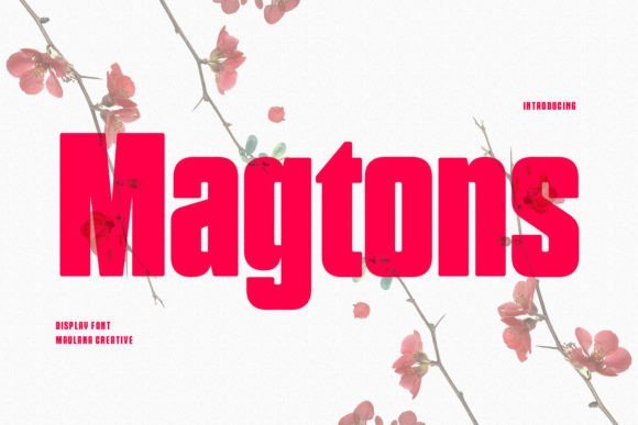 Magtons Font - Featured Image