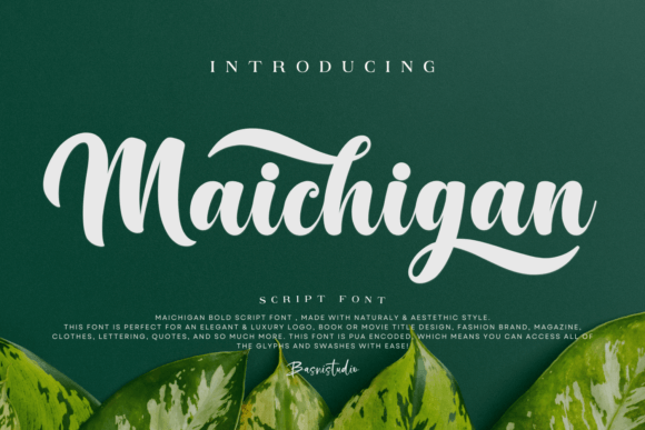 Maichigan Font - Featured Image