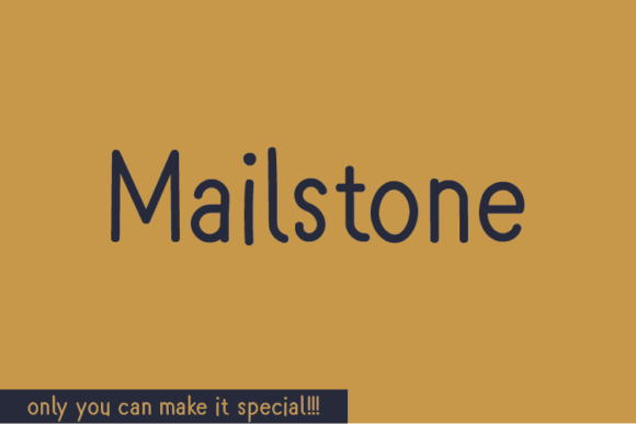 Mailstone Font - Featured Image