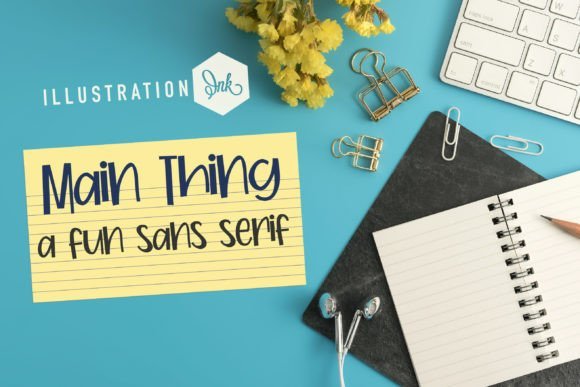 Main Thing Font - Featured Image
