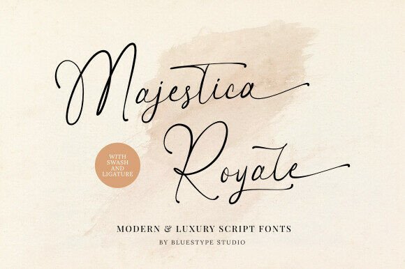 Majestica Royale Font - Featured Image