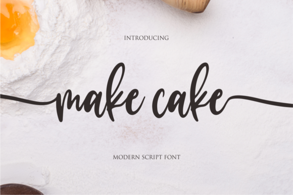 Make Cake Font - Featured Image