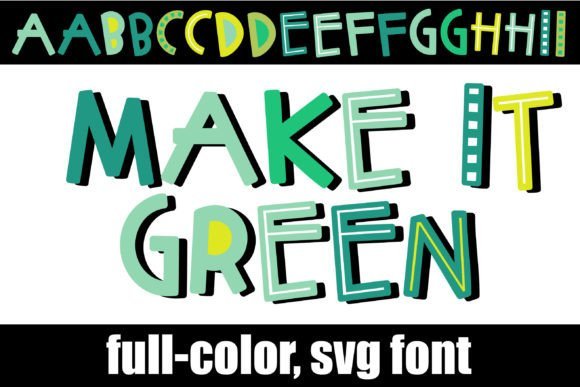 Make It Green Font - Featured Image