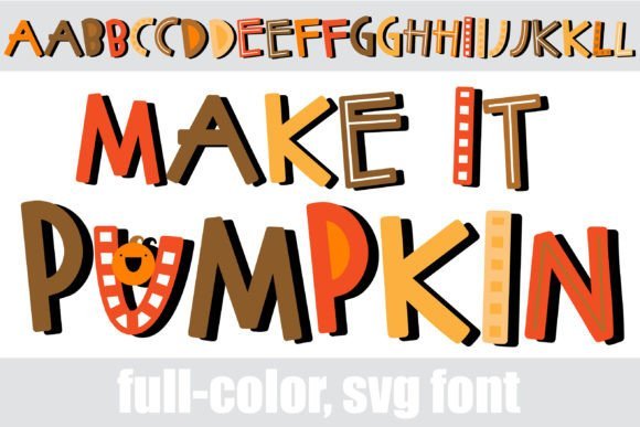 Make It Pumpkin Font - Featured Image